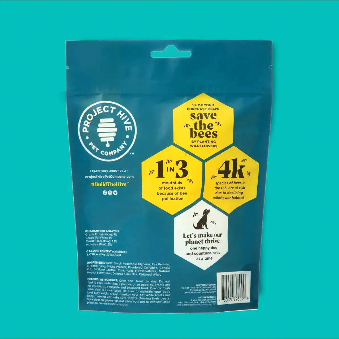 Project Hive Pet Company's Premium All - Natural Hive Dog Chew Treat