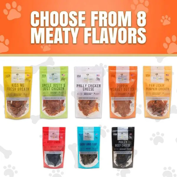 Mika & Sammy’s 5oz Dehydrated Poppin' Peanut Butter Dog Treats