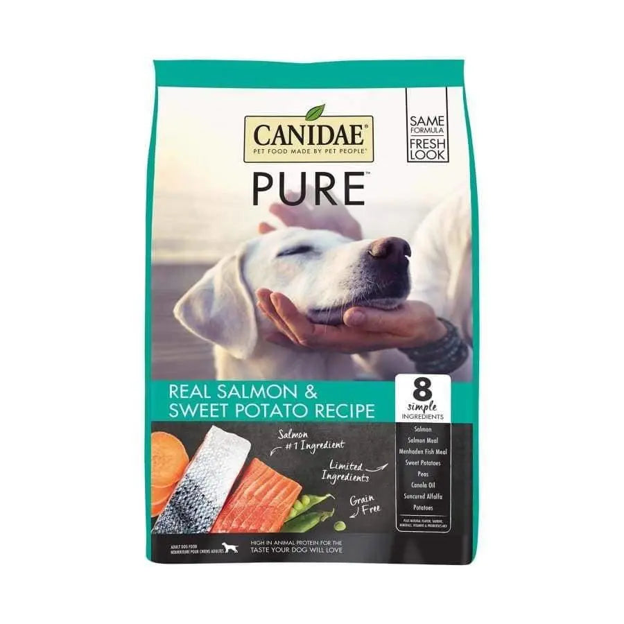 CANIDAE PURE Grain-Free Top-Rated Dry Dog Food with Real Salmon & Sweet Potato