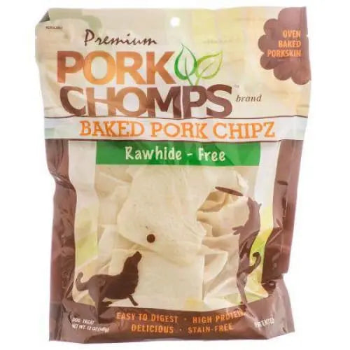 Premium Oven-Baked Pork Chipz - Tasty Dog Treats