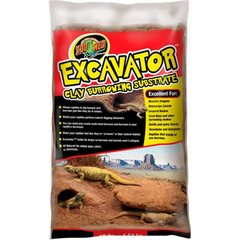 Zoo Med Reptile Substrate - Excavator Clay for Burrowing Reptiles