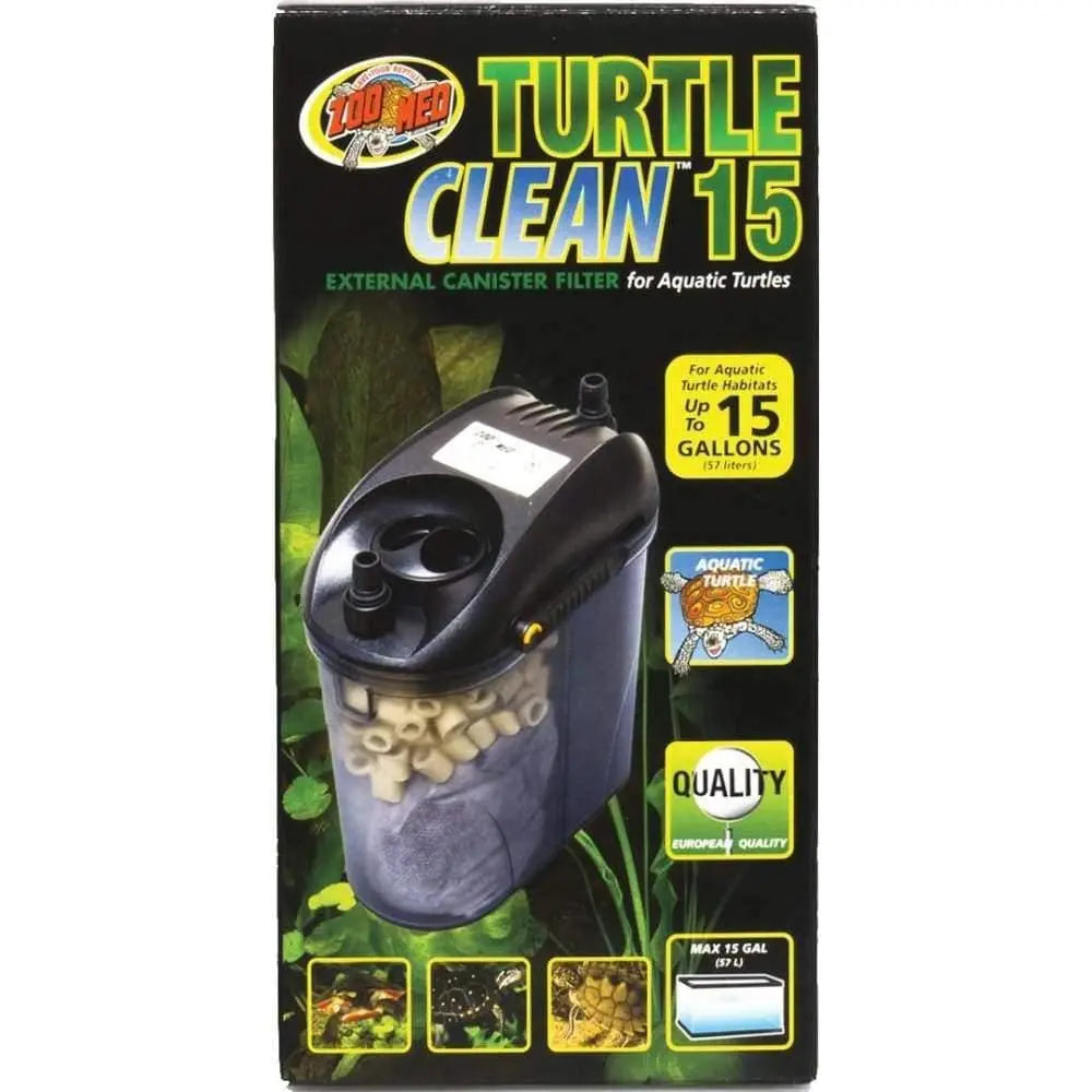 Zoo Med High - Quality Turtle Clean External Canister Filter for Small to Medium Tanks
