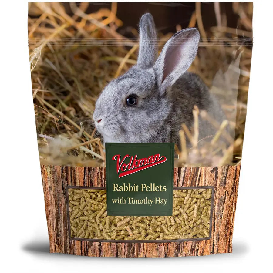 Volkman Seed Company Premium Small Animal Food - Rabbit Pellets for All Stages