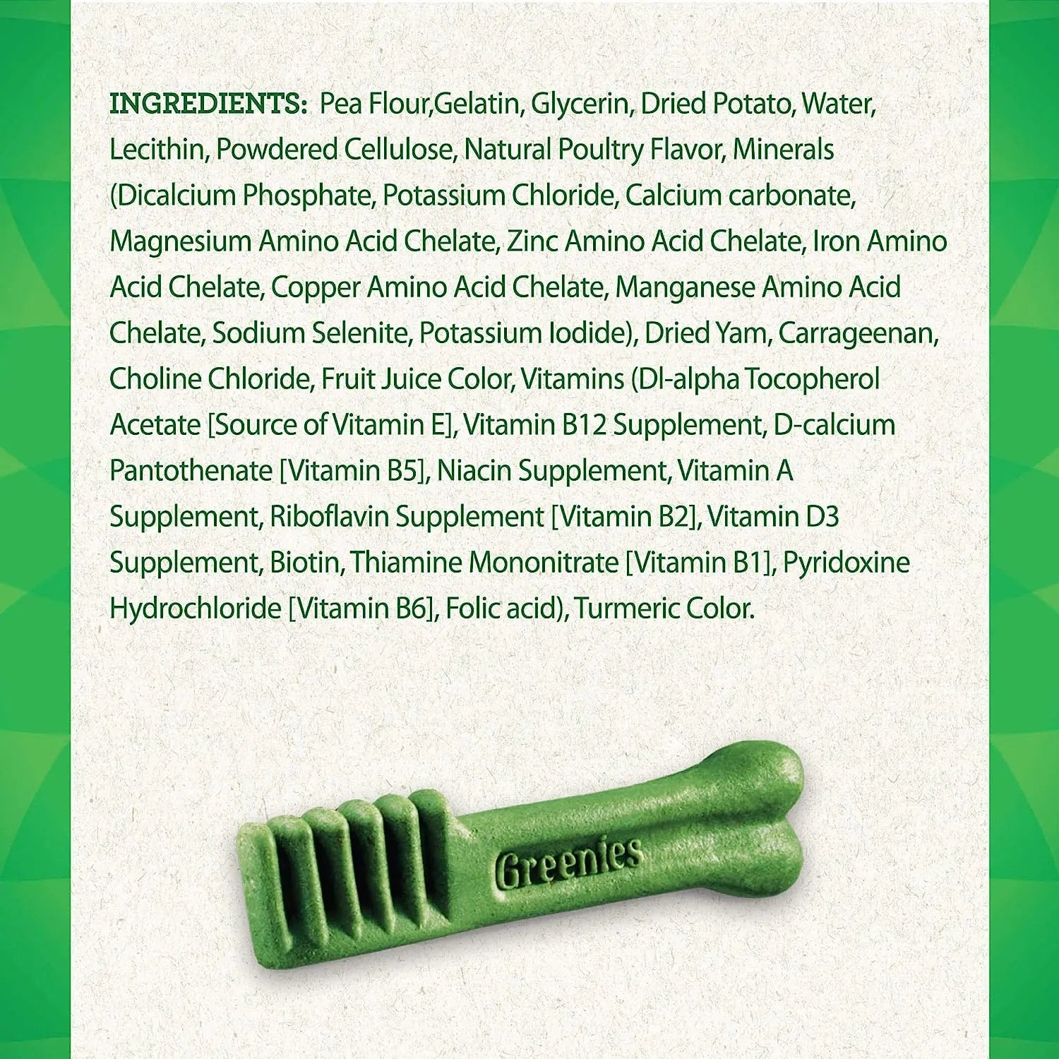 GREENIES Original Natural Dental Chews for Dogs: Oral Health Treats