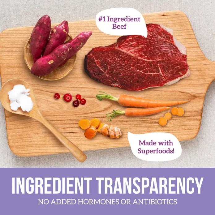 Health Extension Beef Recipe Freeze - Dried Super Bites Raw Dog Food Mixer