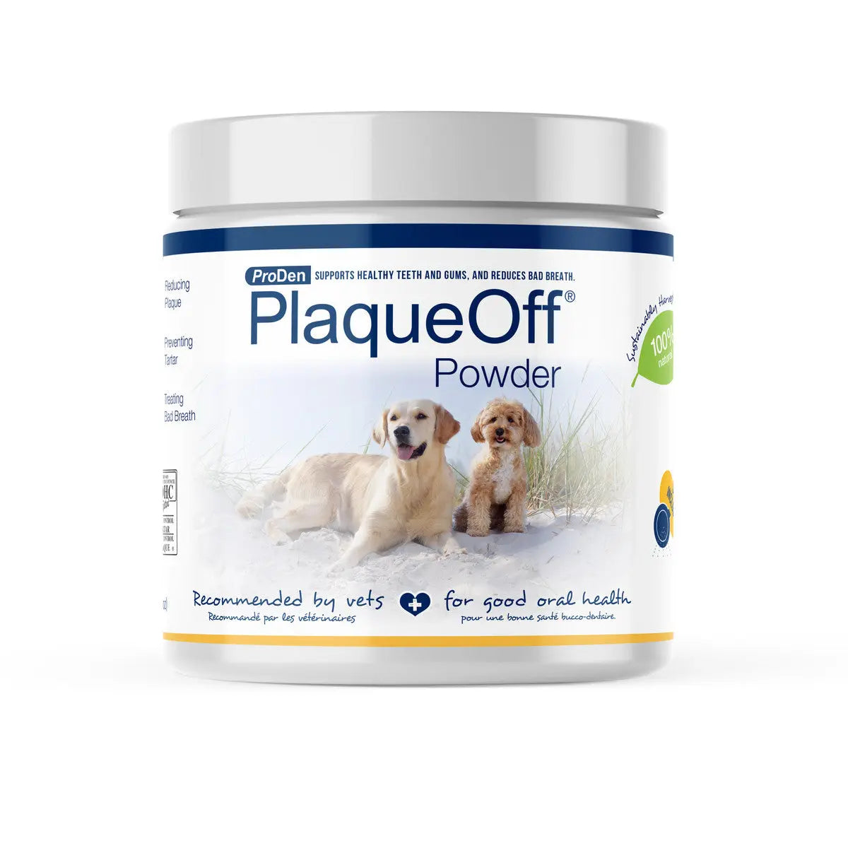 ProDen PlaqueOff All - Natural Dental Care Powder for Dogs and Cats