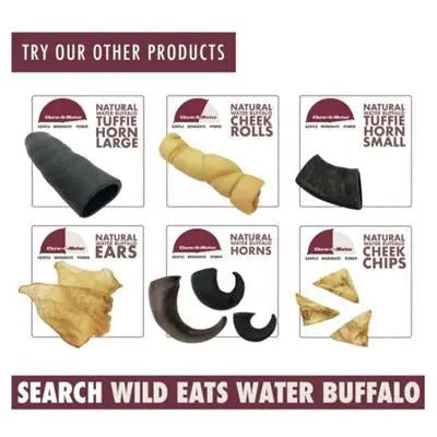 Wild Eats Premium Water Buffalo Tail Wrapped in Steak Dog Treats