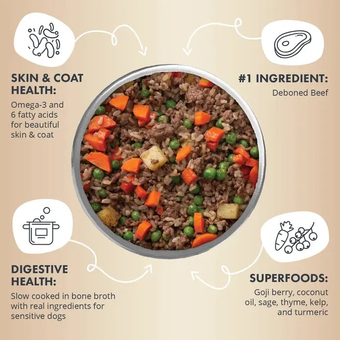 Health Extension Premium Gently Cooked Dog Food Pouches with Lamb & Carrot Recipe, 9 Ounces