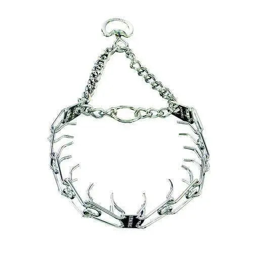 Herm Sprenger Premium ULTRA - PLUS Dog Training Collar with Center - Plate and Assembly Chain, Comfort Version