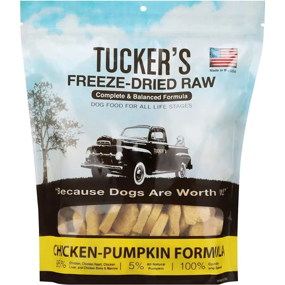 Tucker's® Premium Freeze - Dried Chicken - Pumpkin Formula Dog Food, 14 - Ounce Pack