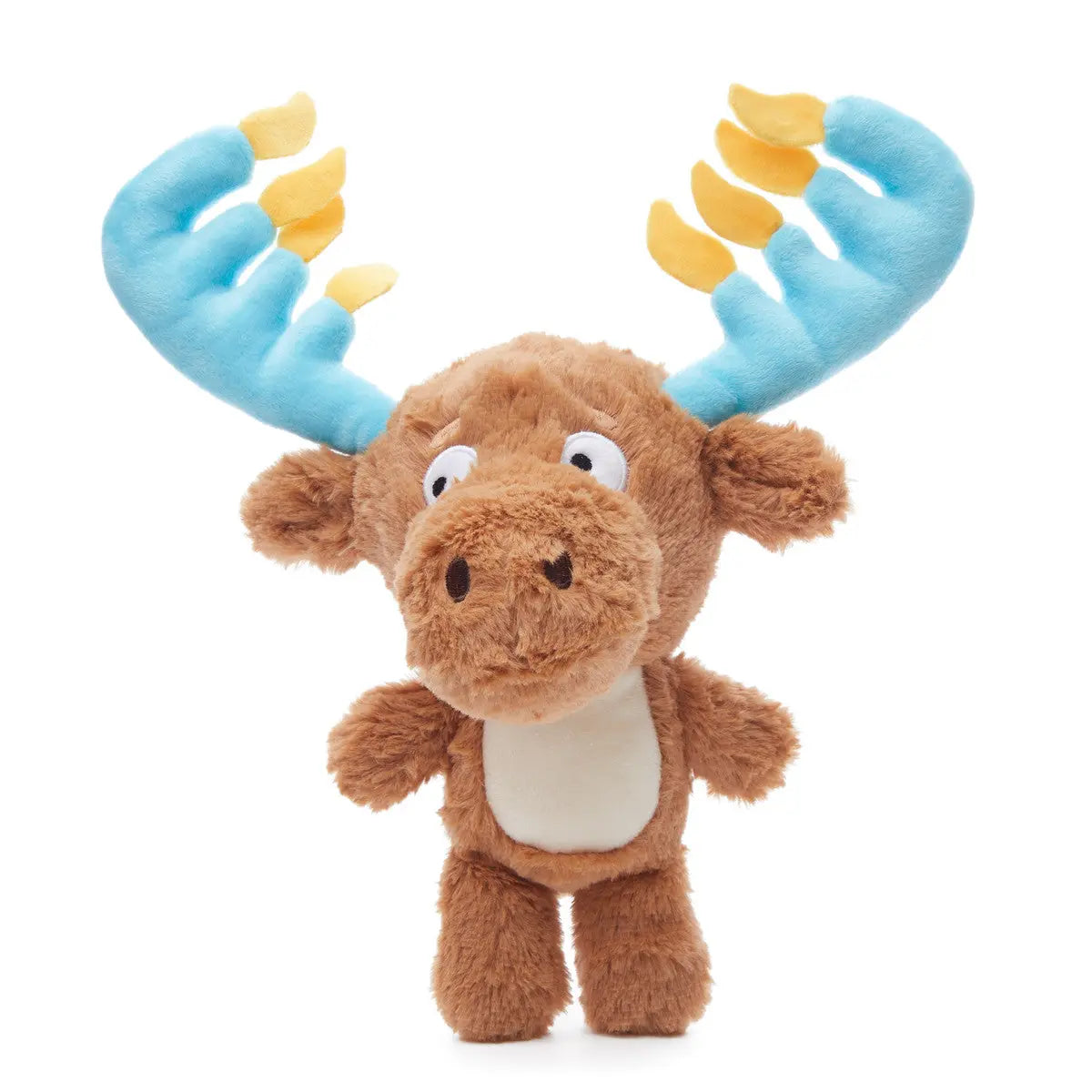 BARK Festive Menorah Moose Durable Dog Toys for Shredding Fun