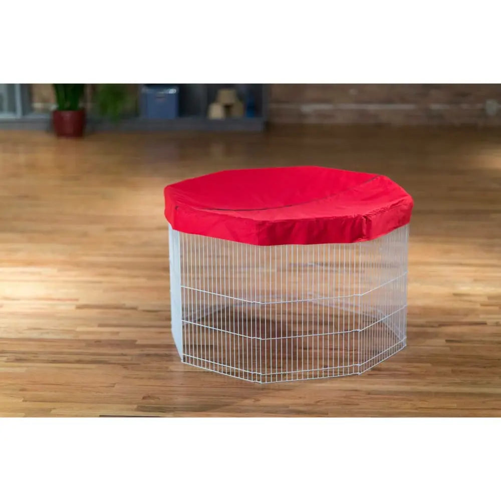 Prevue Pet Products White Indoor/Outdoor Playpen for Ferrets, Rabbits & Guinea Pigs
