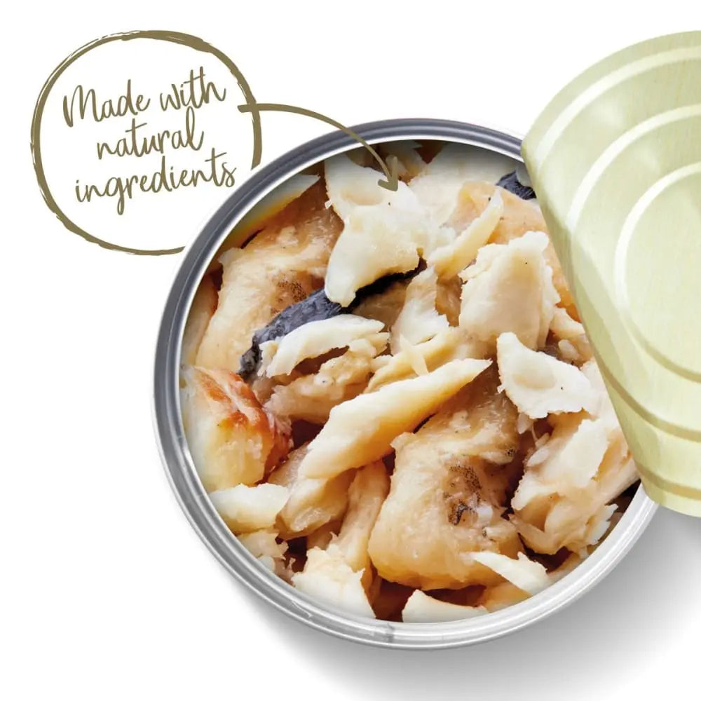 Applaws 2.47oz Cans of Natural Wet Cat Food: Whitefish with Salmon in Broth (24/cs)