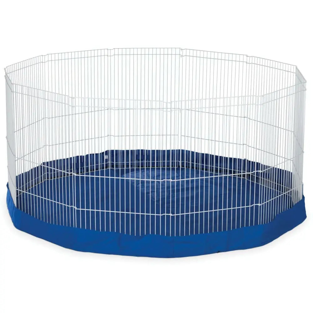 Prevue Pet Products White Indoor/Outdoor Playpen for Ferrets, Rabbits & Guinea Pigs