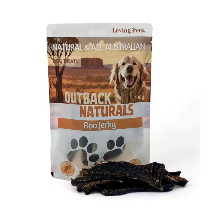 Loving Pets Australia 7.05 oz Lean Kangaroo Jerky Dog Treats