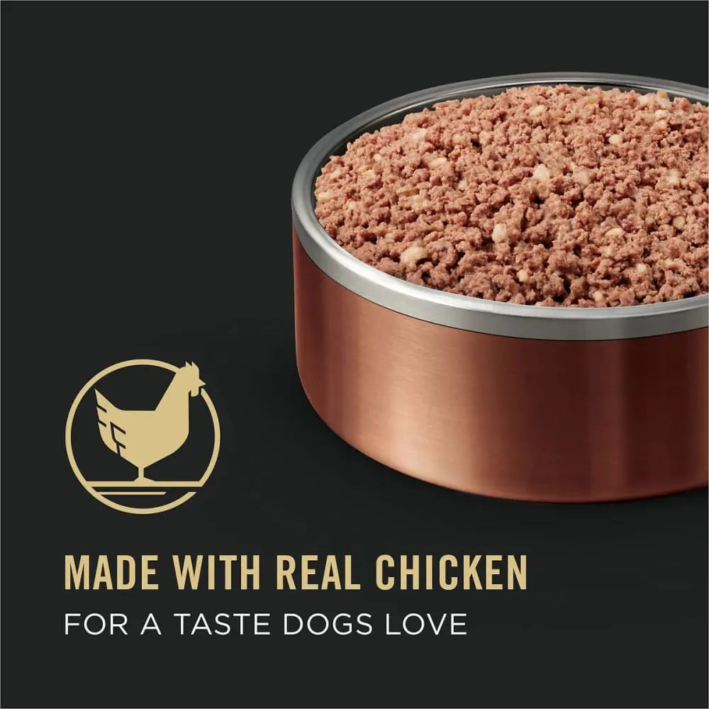 Purina Pro Plan Chicken & Rice Canned Dog Food - 12 Pack of 13 oz