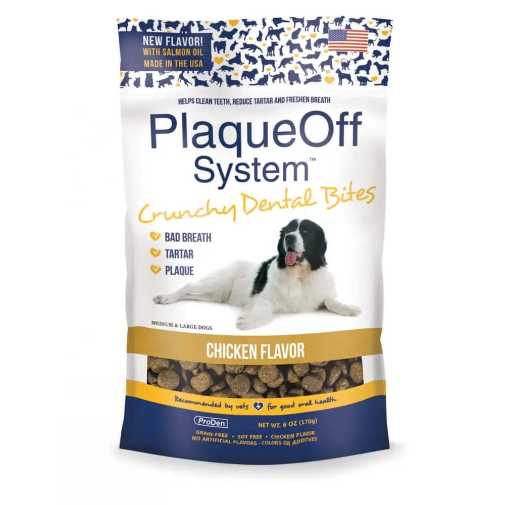 ProDen PlaqueOff System™ Large Dog Crunchy Dental Treats for Oral Health
