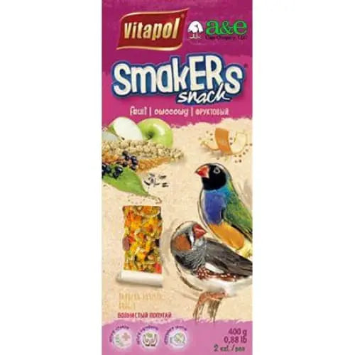 A&E Cage Company High - Quality Finch Fruit Treat Sticks for Ornamental Birds