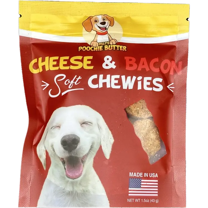 Poochie Butter Soft Chewy Baked Dog Treat Collection - 1.5 Ounce Package