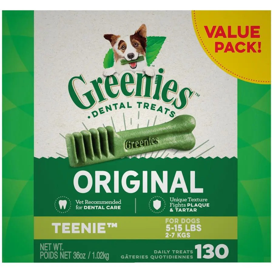 GREENIES Original Natural Dental Chews for Dogs: Oral Health Treats