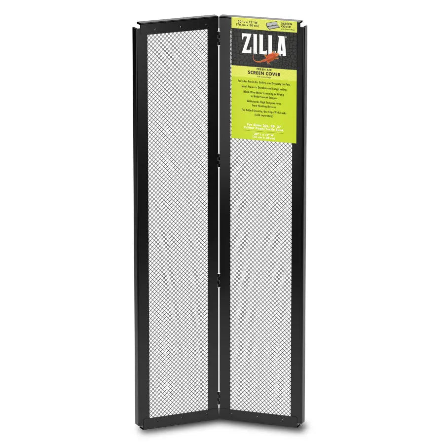 Zilla Fresh Air Terrarium Screen Covers with Center Hinge