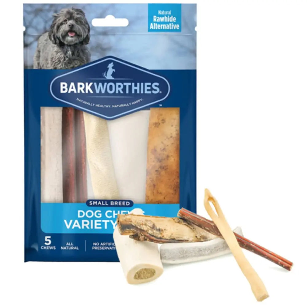 Barkworthies Medium - Sized Dog Chews Variety Pack with Premium All - Natural Options