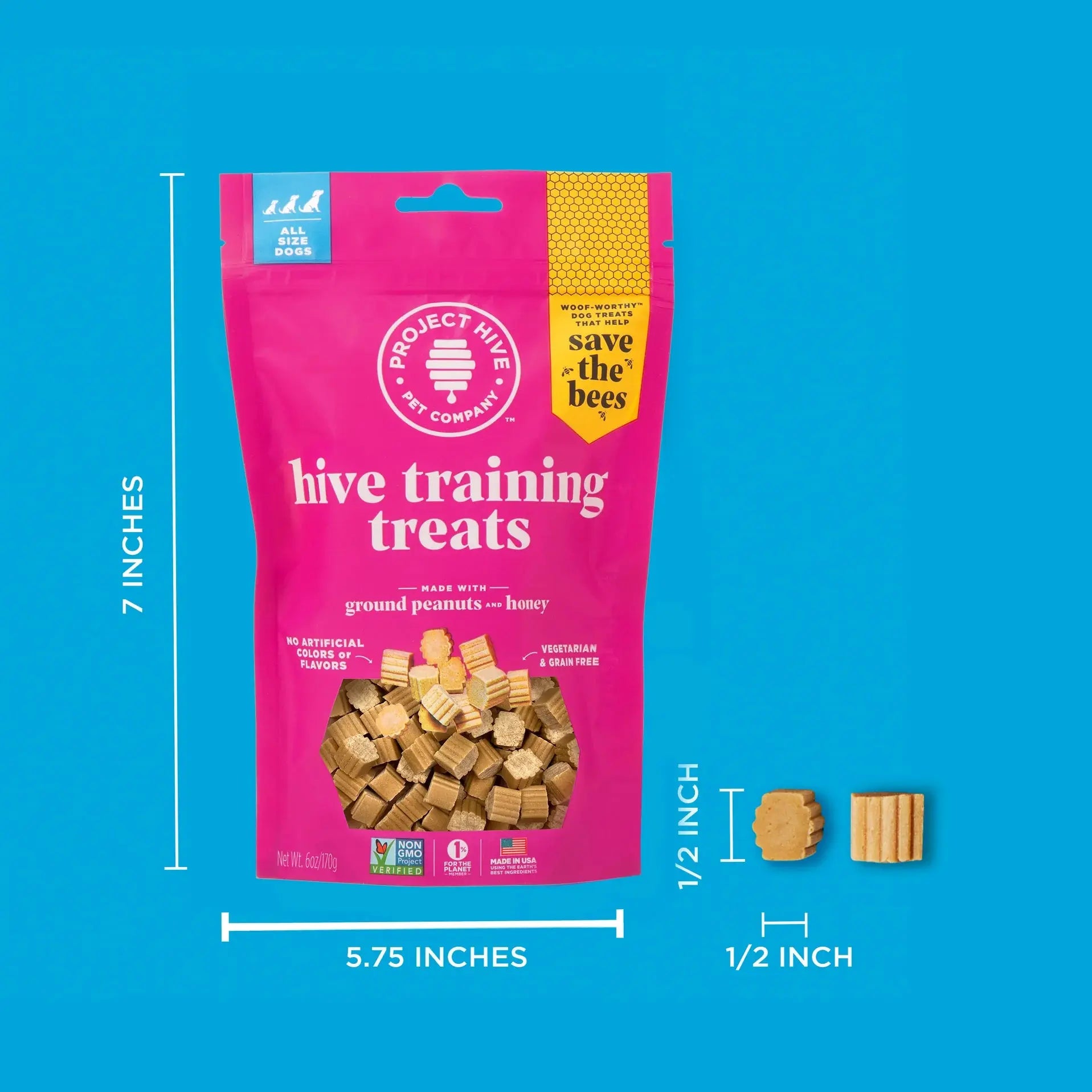 Project Hive Pet Company's High - Quality Hive Dog Training Treats for Effective Pup Training