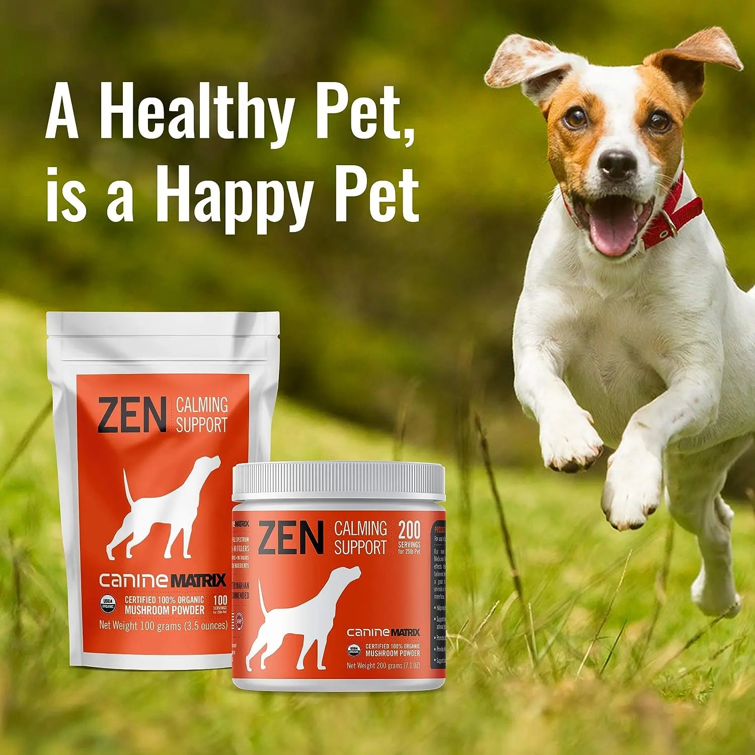 Canine Matrix Zen Calming Support Dietary Supplement for Dogs - 200g