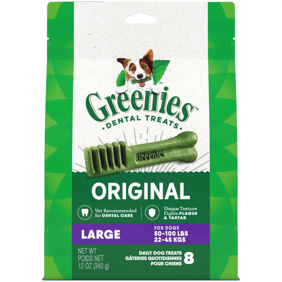 GREENIES Original Natural Dental Chews for Dogs: Oral Health Treats