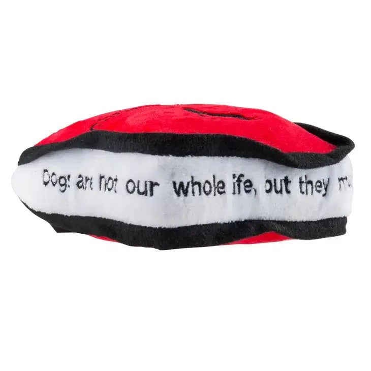 High - end Diggity Dog Chewlulemon Brand Tote - style Squeaker Dog Toy for Fetching and Stretching