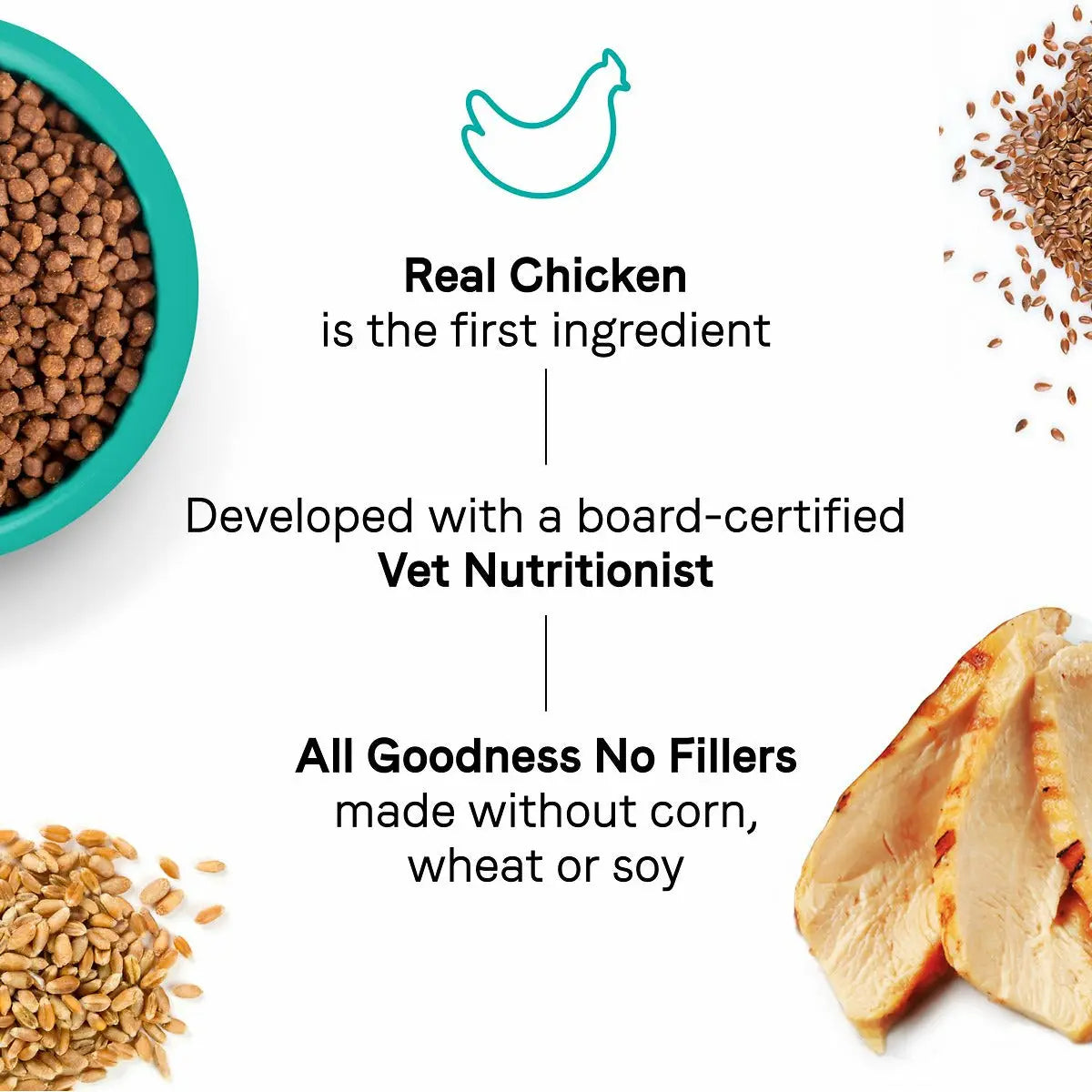 CANIDAE Real Chicken Dry Cat Food for Optimal Digestion