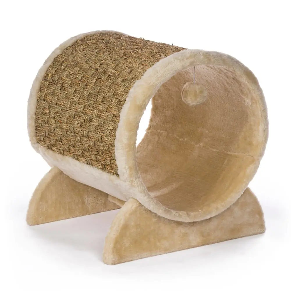 Prevue Pet Products Soft and Cozy Plush Kitty Power Paws Interactive Play Tunnel for Cats and Kittens