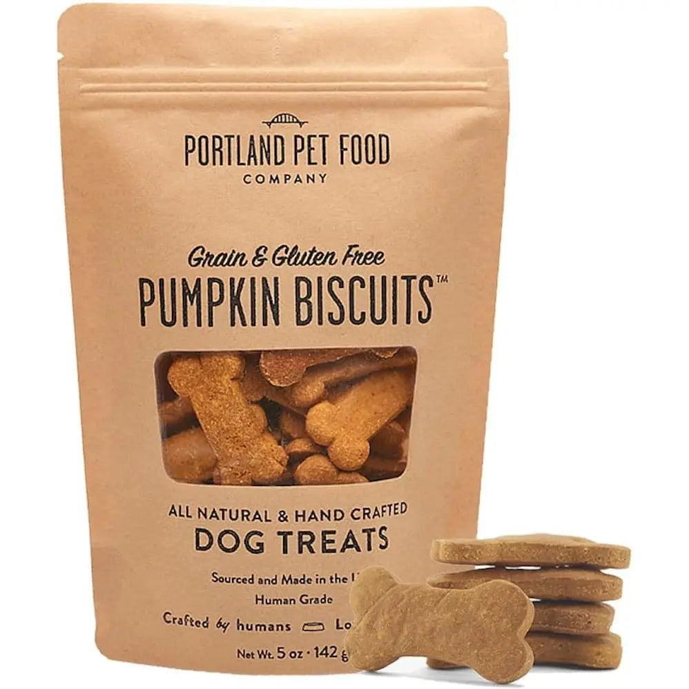 Portland Pet Food Co. 5oz Grain-Free & Gluten-Free Pumpkin Dog Biscuits