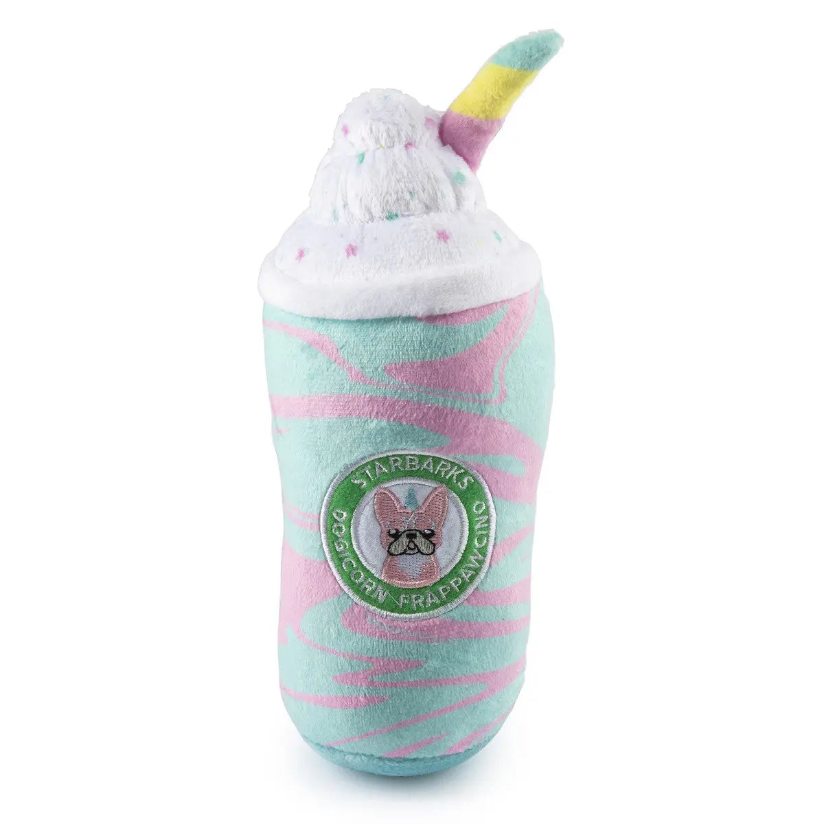 Haute Diggity Dog Starbarks Dogicorn Frapawccino Soft and Colorful Plush Dog Toy