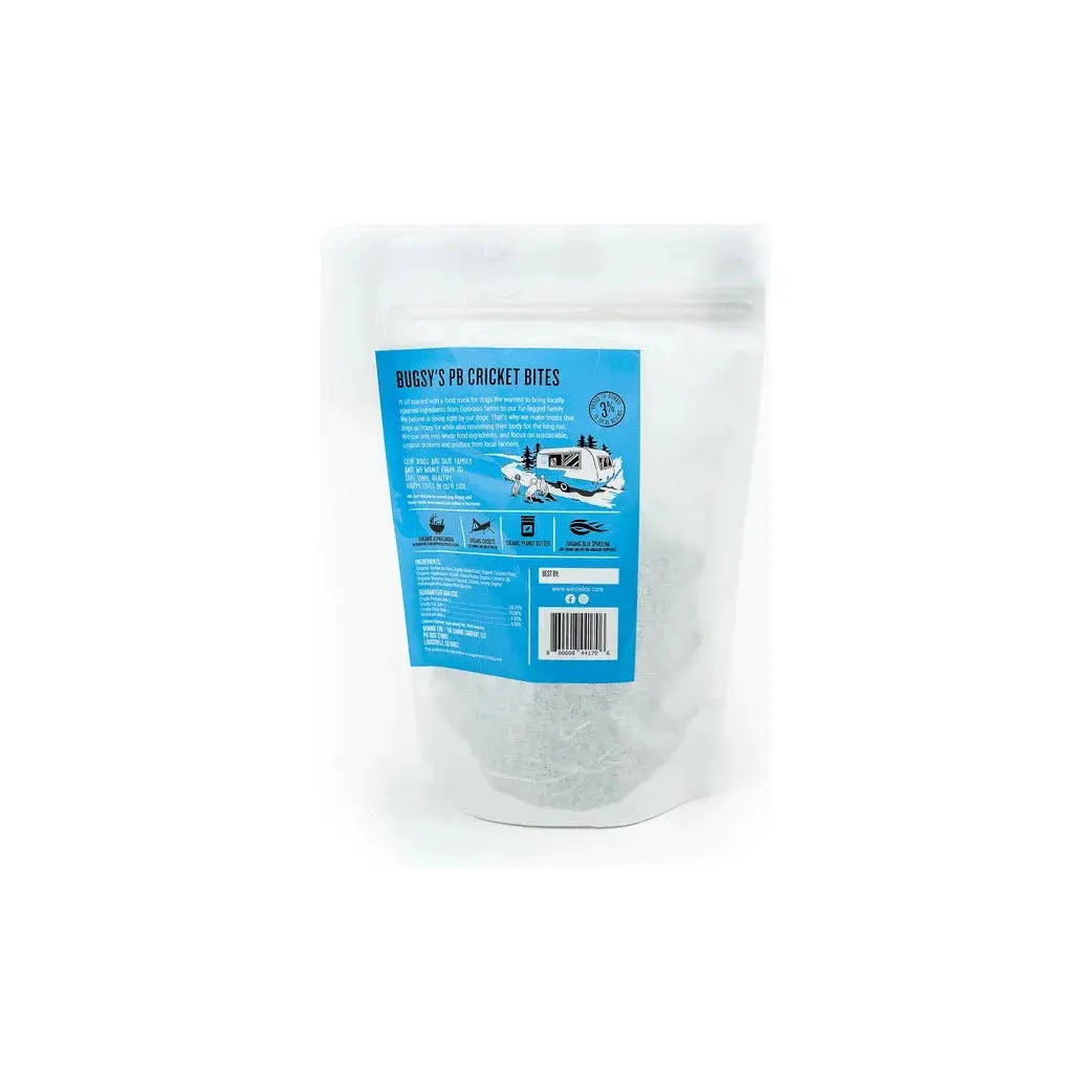 Winnie Lou Bugsy's 5 oz PB Cricket Bites - Nutritious Dog Treats
