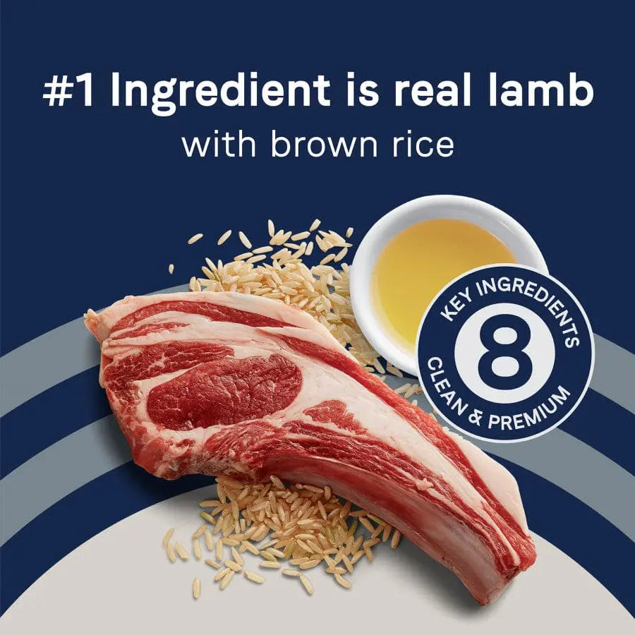 CANIDAE PURE Premium Dry Dog Food - Real Lamb & Brown Rice Recipe with Wholesome Grains