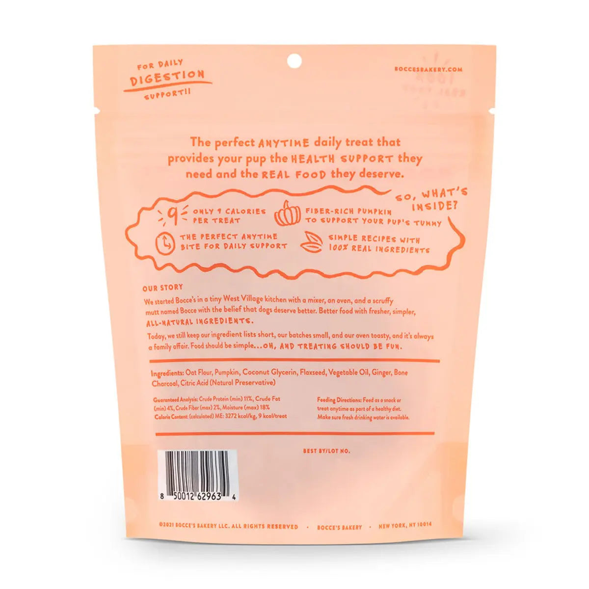 Bocce's Bakery 6oz Soft & Chewy Bye Bye Stinky Dog Treats for Daily Care