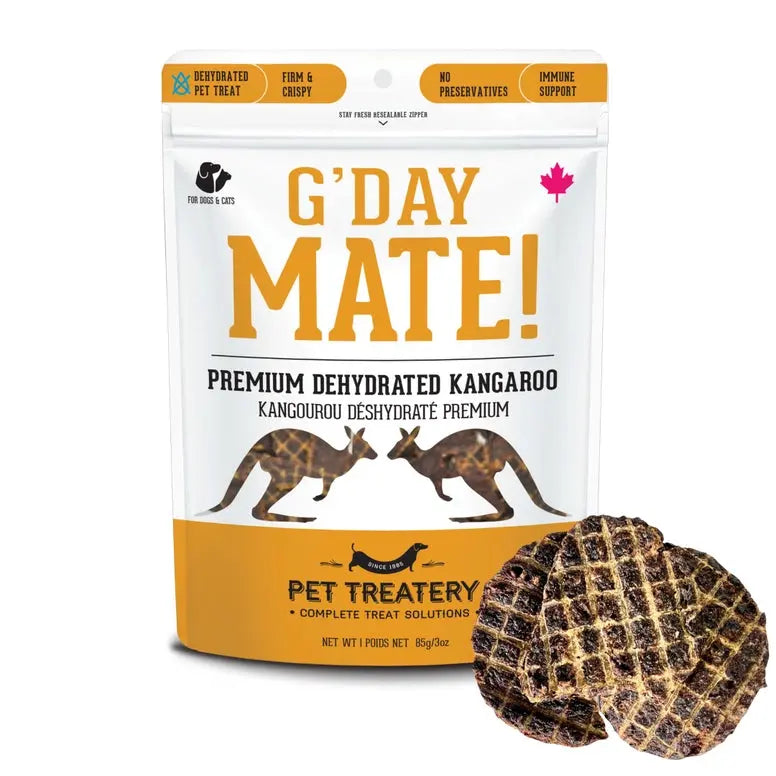 Granville Premium Dehydrated Kangaroo Dog Treats - 80g
