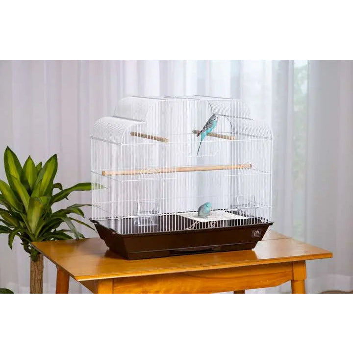 Prevue Pet Products High - Quality Keet/Tiel Bird Cage with Cascade - Style Roof