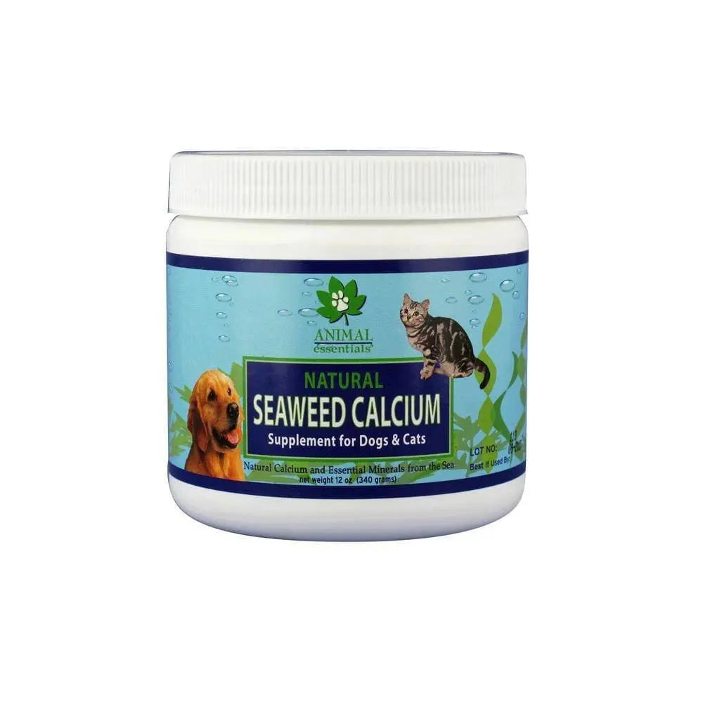 Animal Essentials® Premium Seaweed Calcium Supplement for Dogs and Cats - 12 Ounce Pack