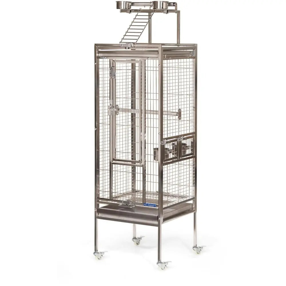 Prevue Pet Products High - Quality Small - Sized Stainless Steel Bird Cage with Play Top