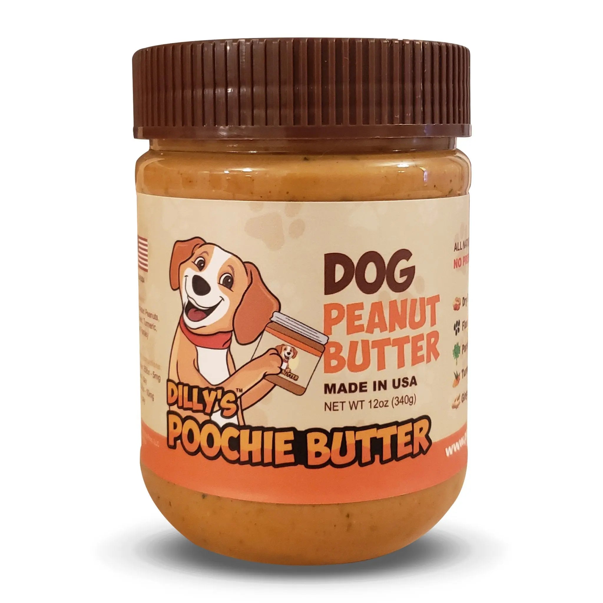 Poochie Butter Premium Dog Treat Peanut Butter