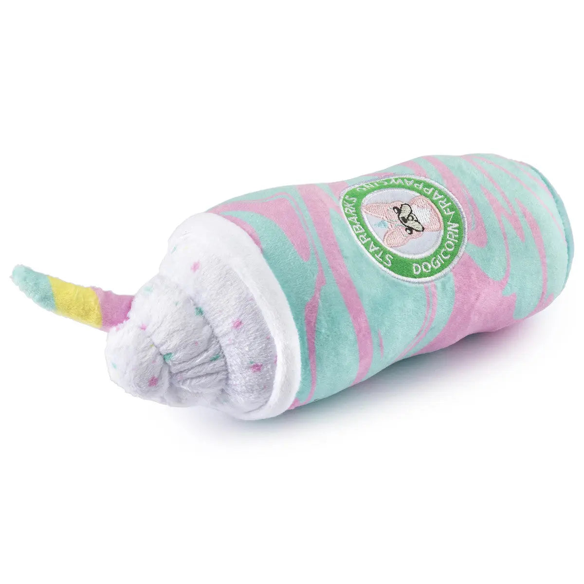 Haute Diggity Dog Starbarks Dogicorn Frapawccino Soft and Colorful Plush Dog Toy
