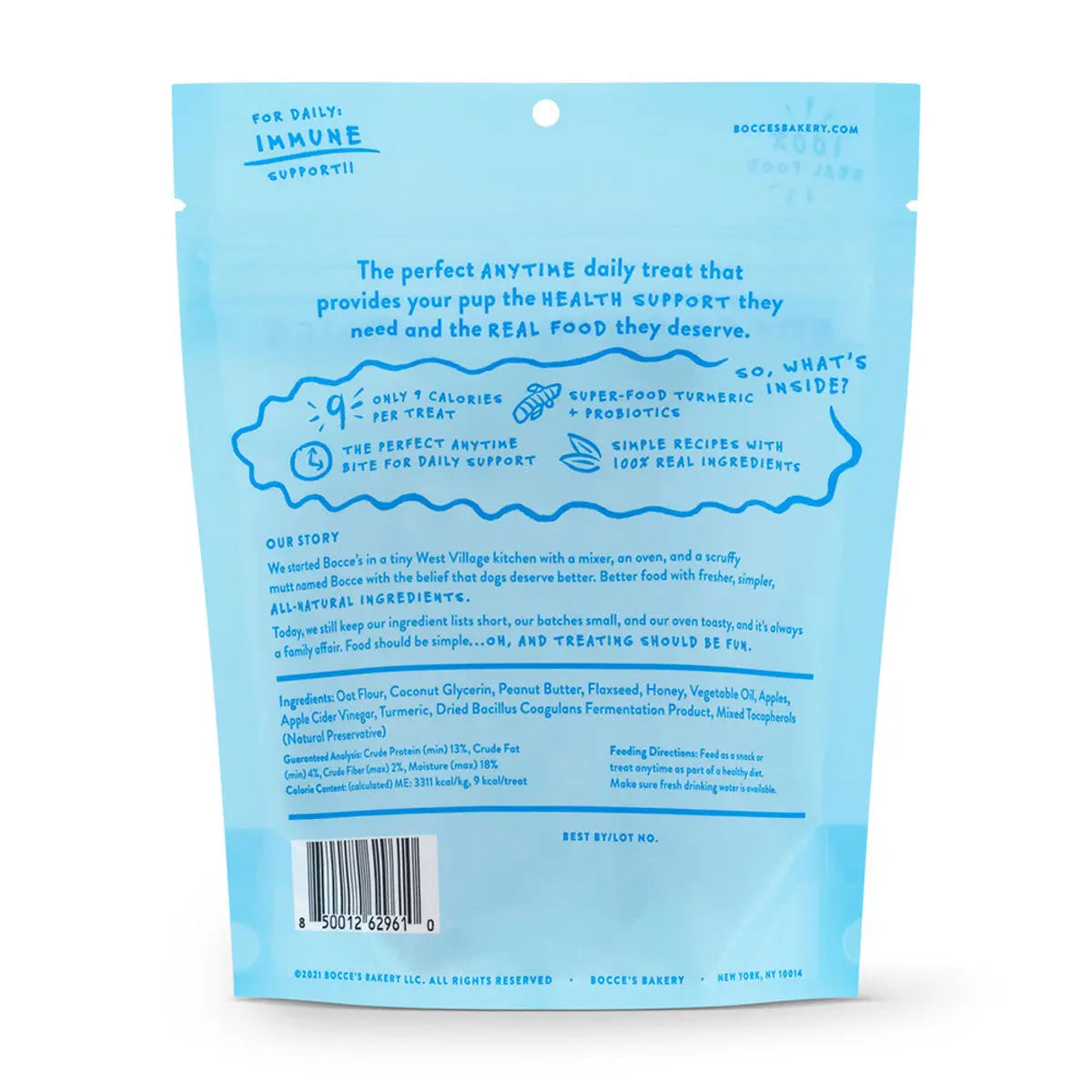 Bocce's Bakery 6oz Soft & Chewy Daily Super Shield Dog Treats