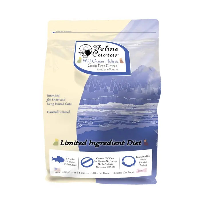 Canine Caviar Holistic Grain - Free Wild Ocean Entrée for Cats and Kittens