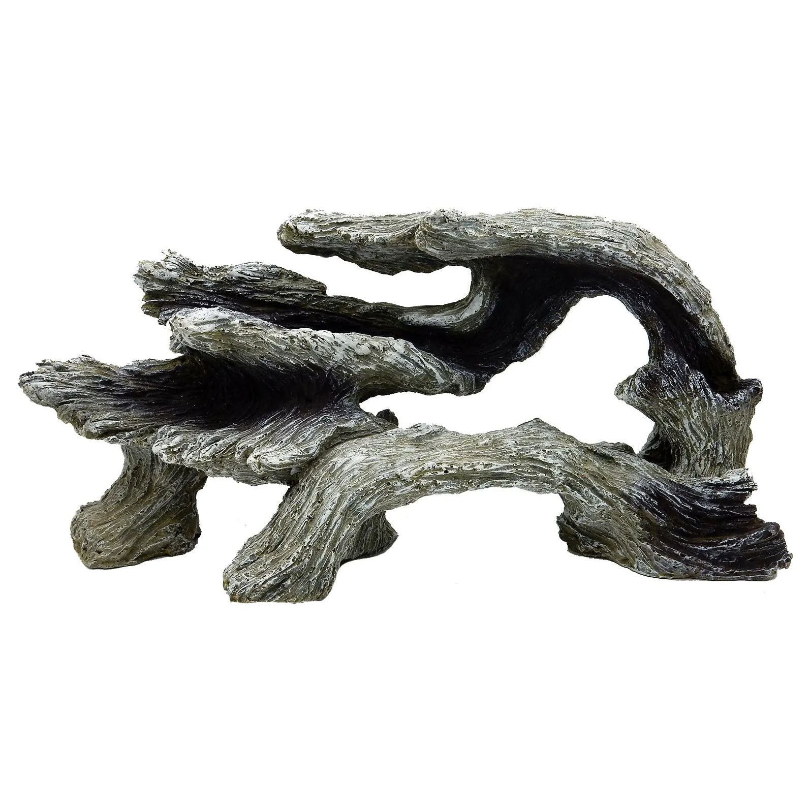 Blue Ribbon Exquisite Gray Driftwood Decor for Reptiles and Aquariums