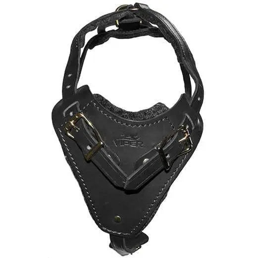 European Handmade Viper Invader Working Dog Harness with Sturdy Brass Hardware