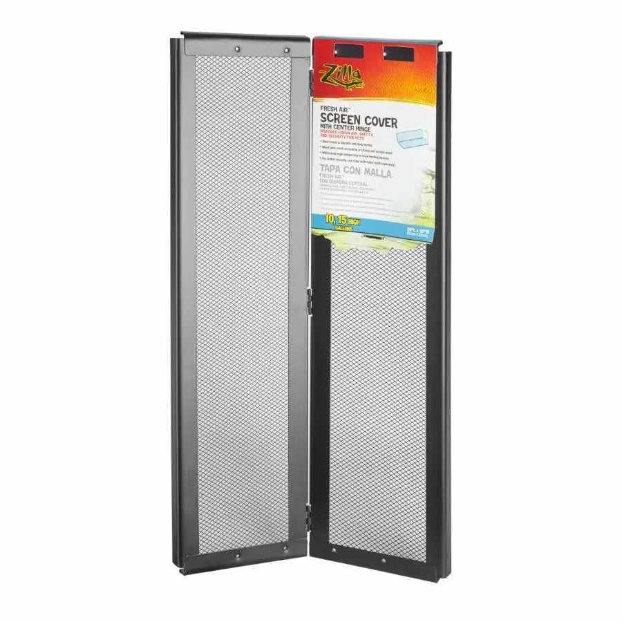 Zilla Fresh Air Terrarium Screen Covers with Center Hinge