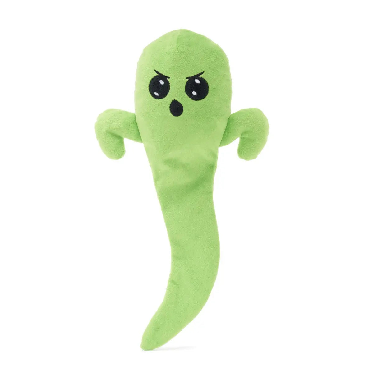 Extra Large BARK Balltergeist Halloween Plush Dog Toy with Hidden Squeaker