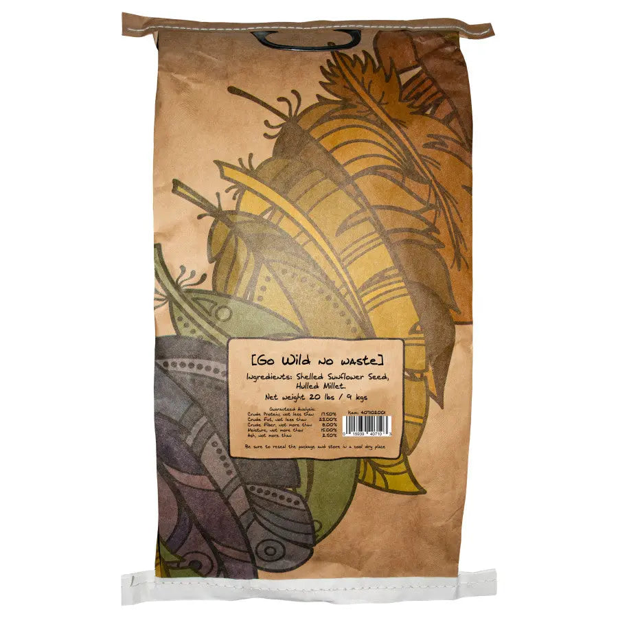 Volkman Go Wild High - Energy No - Waste Wild Bird Food Blend